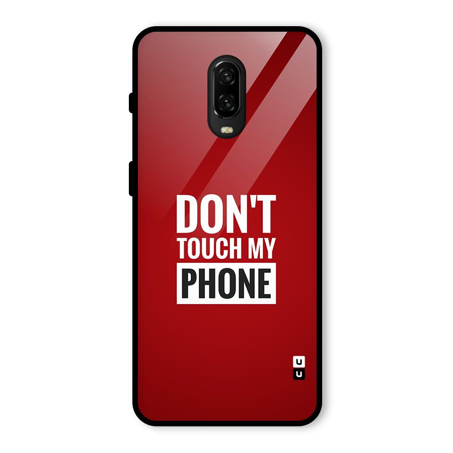 Dare To Touch Glass Back Case for OnePlus 6T
