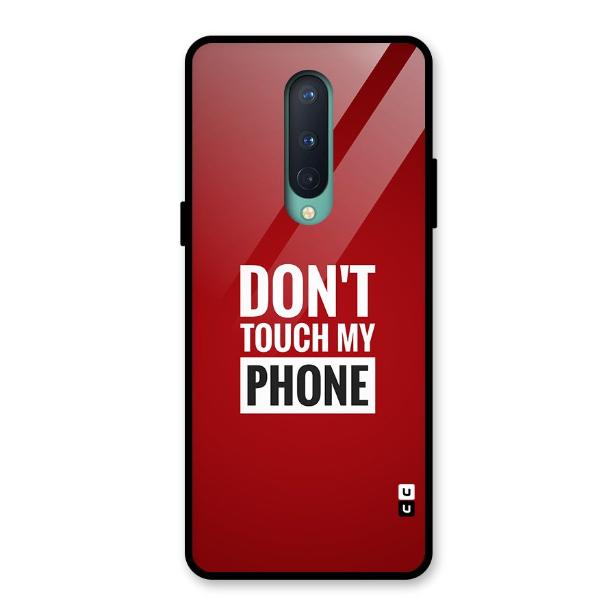 Dare To Touch Glass Back Case for OnePlus 8