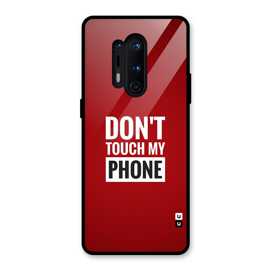 Dare To Touch Glass Back Case for OnePlus 8 Pro