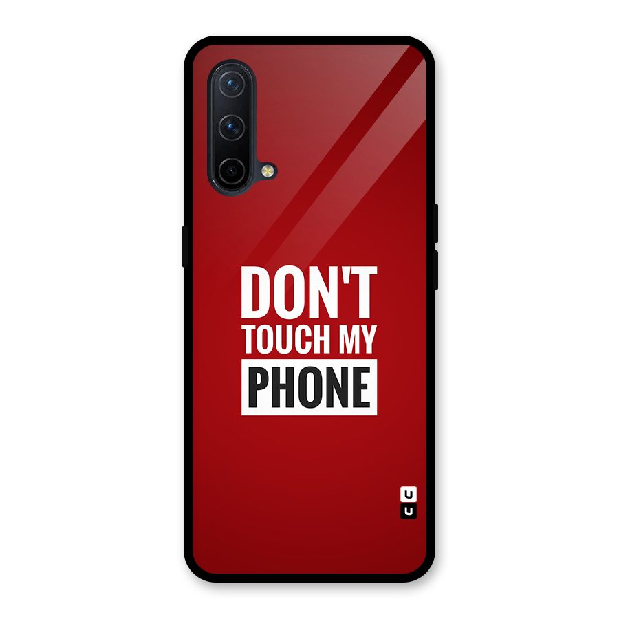 Dare To Touch Glass Back Case for OnePlus Nord CE 5G