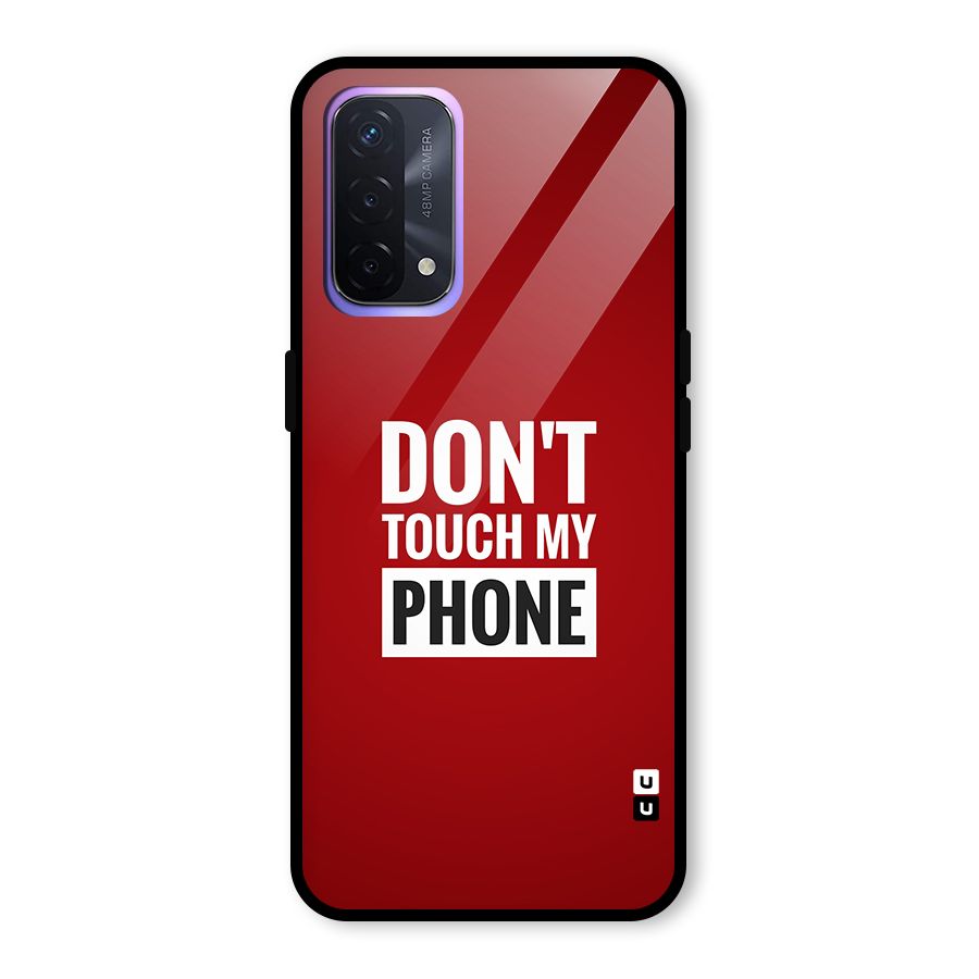 Dare To Touch Glass Back Case for Oppo A74 5G