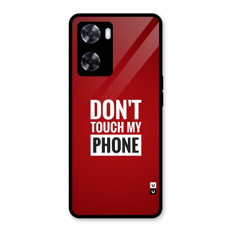 Dare To Touch Glass Back Case for Oppo A77