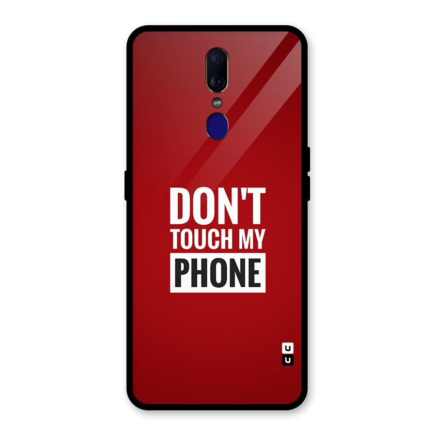 Dare To Touch Glass Back Case for Oppo F11