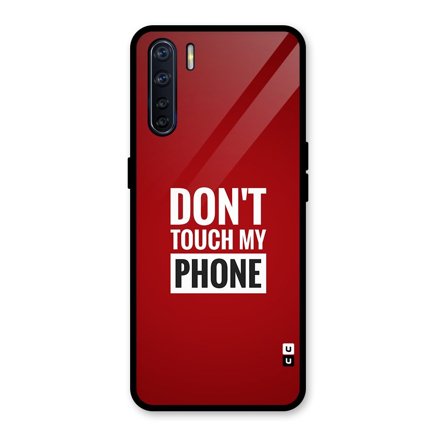 Dare To Touch Glass Back Case for Oppo F15