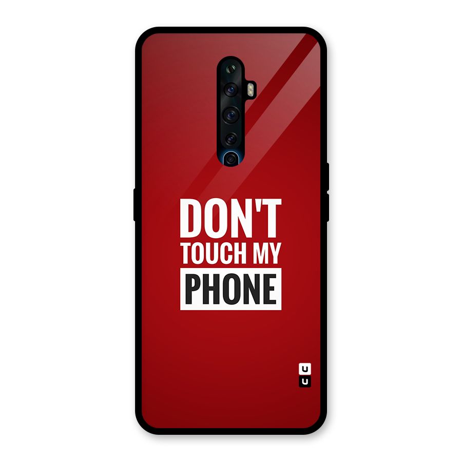 Dare To Touch Glass Back Case for Oppo Reno2 F