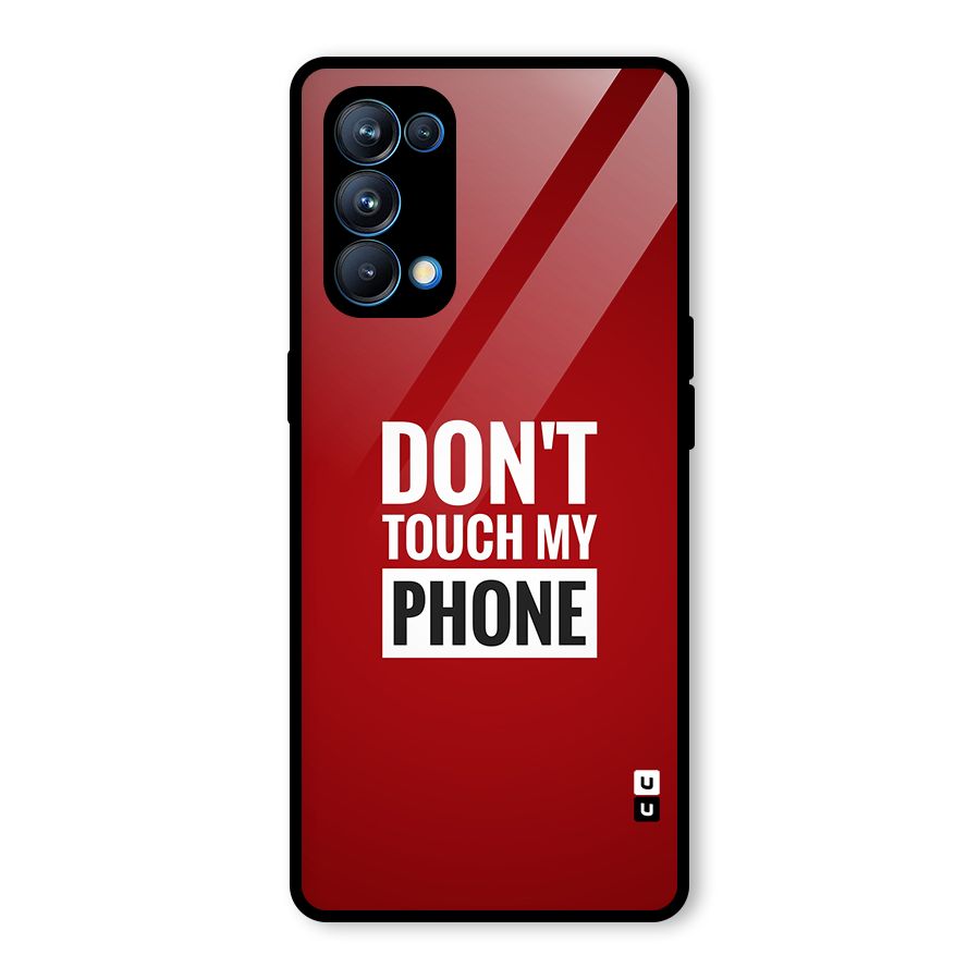 Dare To Touch Glass Back Case for Oppo Reno5 Pro 5G
