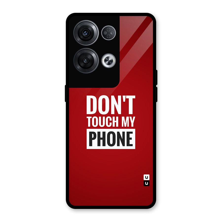 Dare To Touch Glass Back Case for Oppo Reno8 Pro 5G