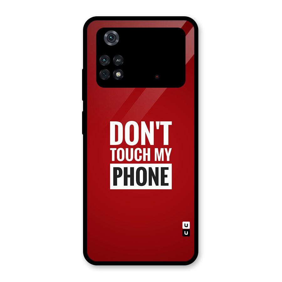 Dare To Touch Glass Back Case for Poco M4 Pro 4G