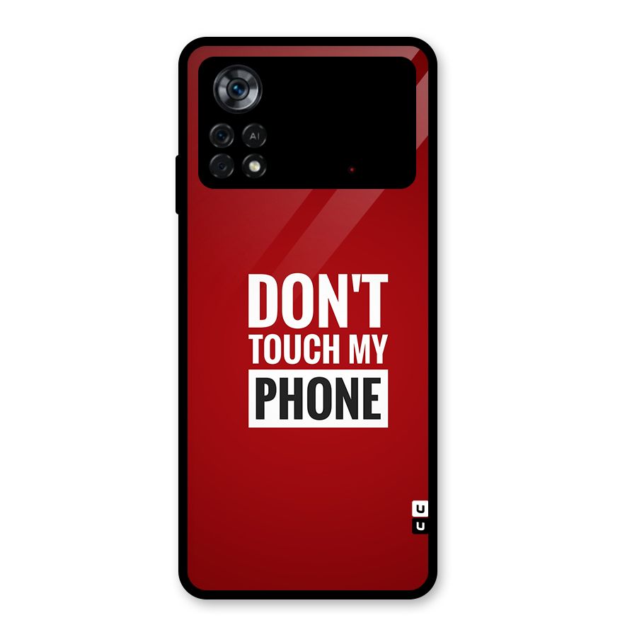 Dare To Touch Glass Back Case for Poco X4 Pro 5G