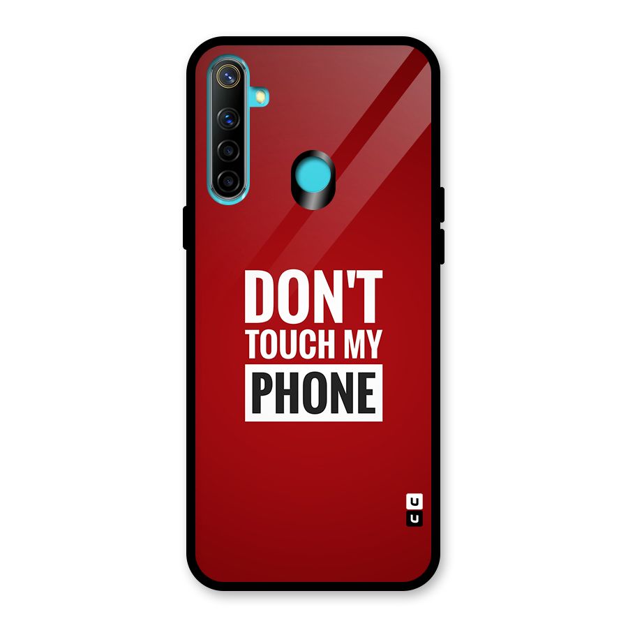Dare To Touch Glass Back Case for Realme 5s
