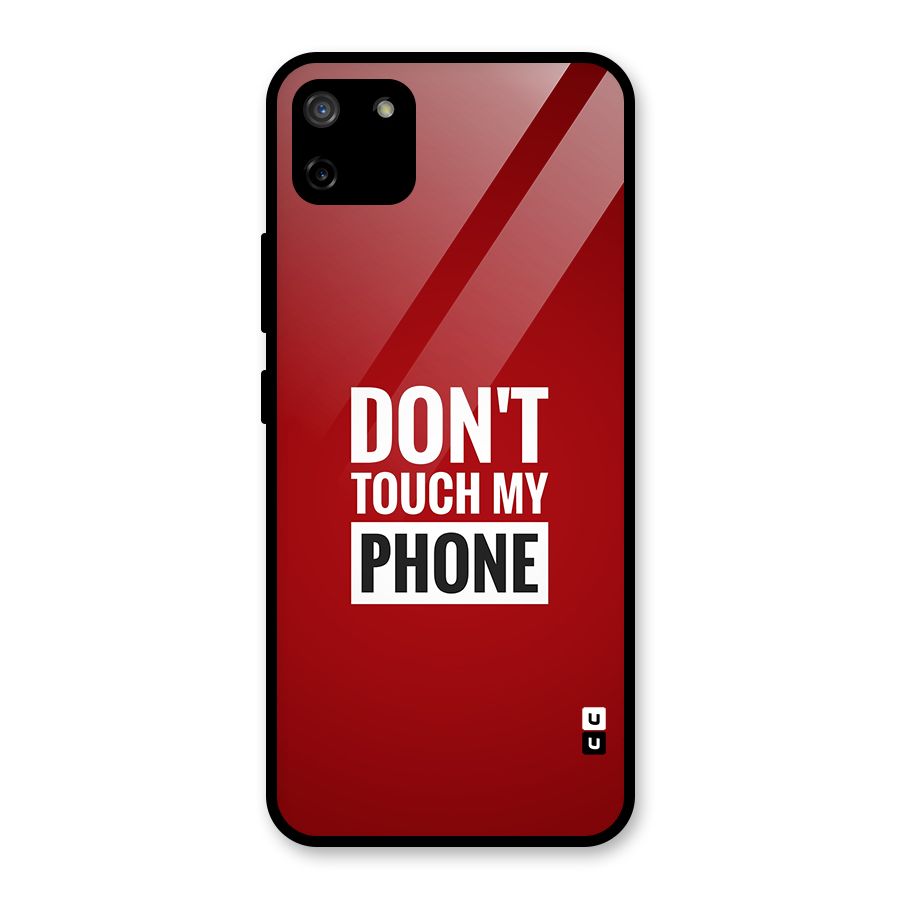 Dare To Touch Glass Back Case for Realme C11
