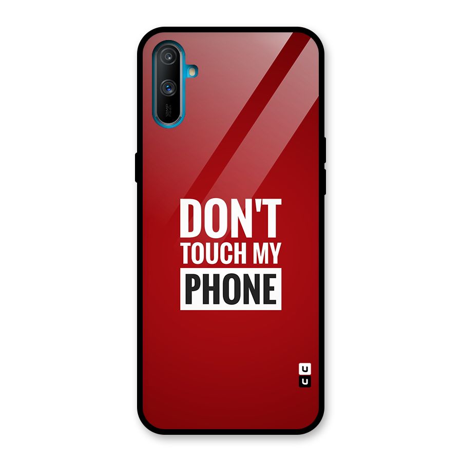 Dare To Touch Glass Back Case for Realme C3