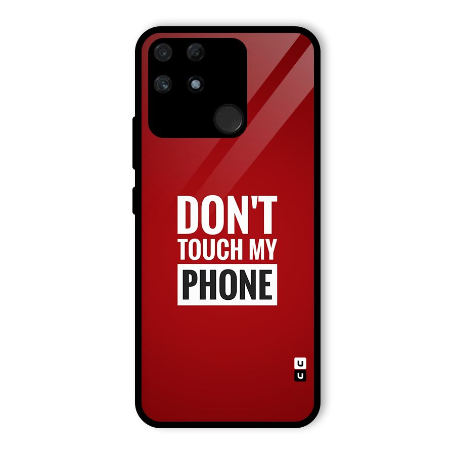Dare To Touch Glass Back Case for Realme Narzo 50A