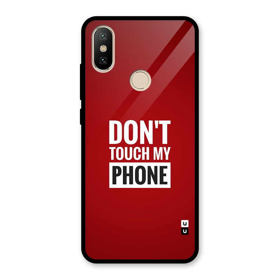Dare To Touch Glass Back Case for Redmi A2
