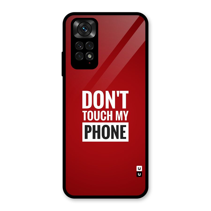 Dare To Touch Glass Back Case for Redmi Note 11S