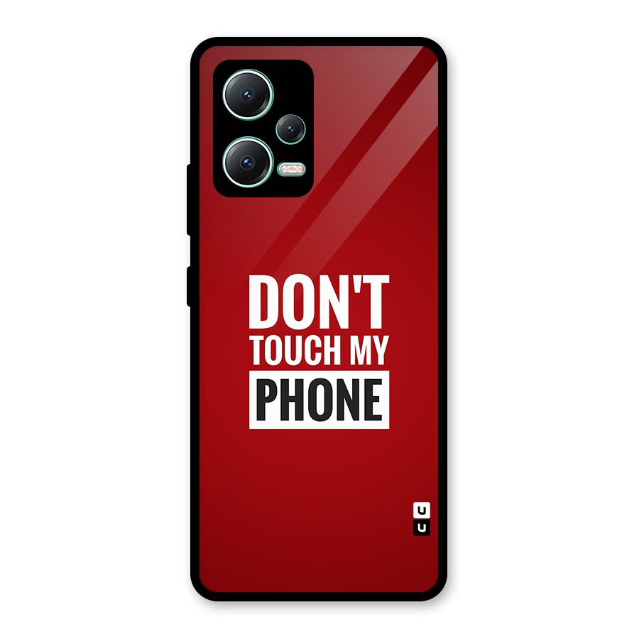 Dare To Touch Glass Back Case for Redmi Note 12 5G