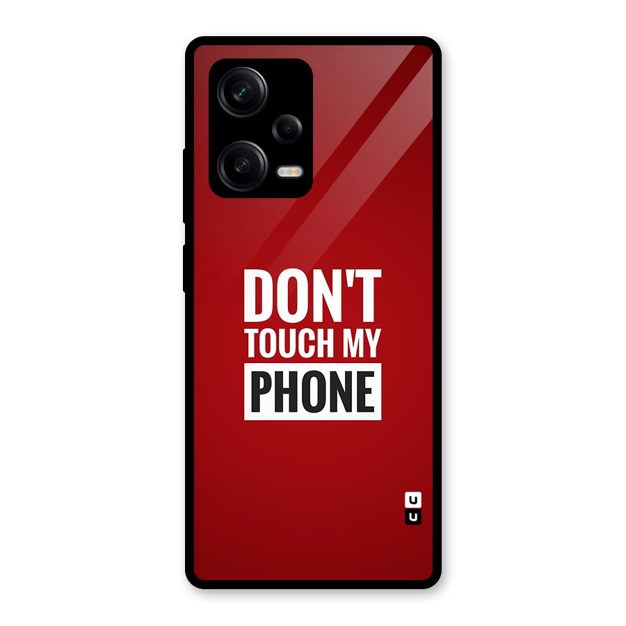 Dare To Touch Glass Back Case for Redmi Note 12 Pro