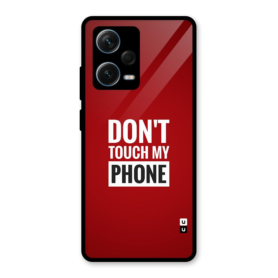 Dare To Touch Glass Back Case for Redmi Note 12 Pro Plus 5G