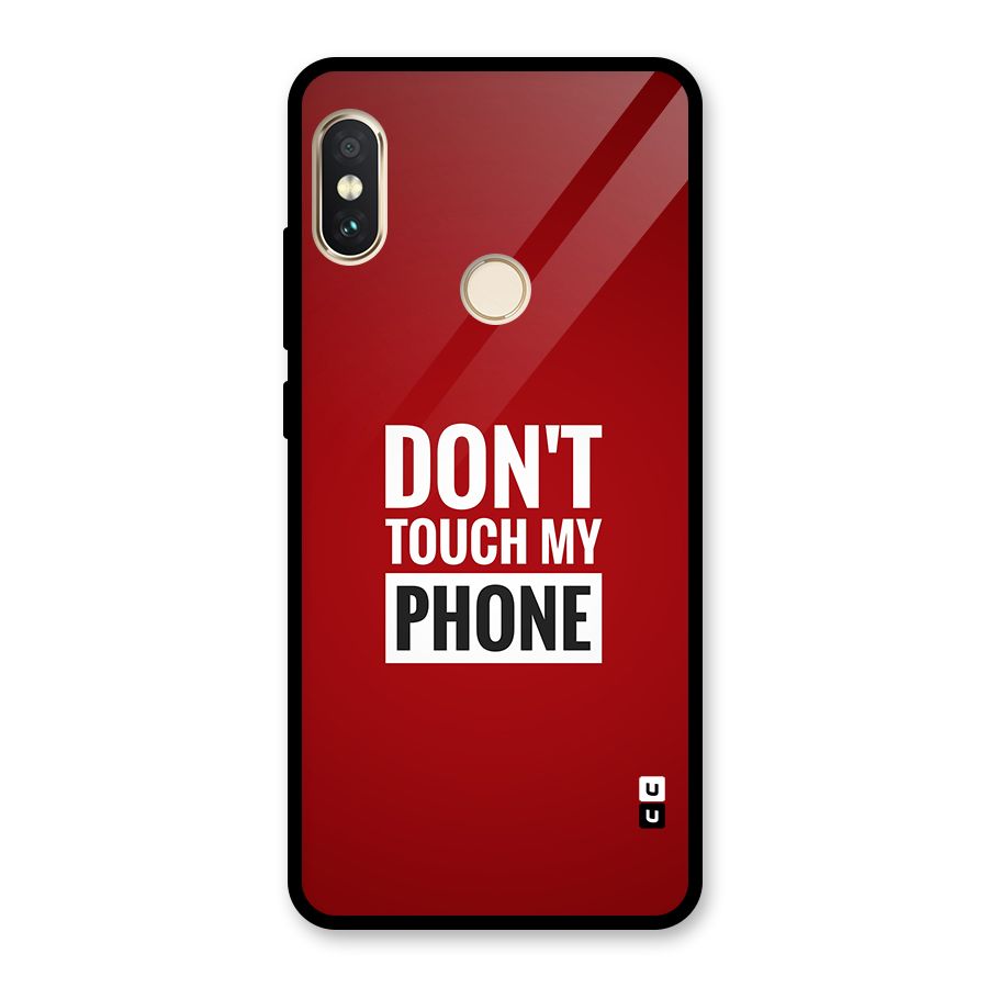 Dare To Touch Glass Back Case for Redmi Note 5 Pro
