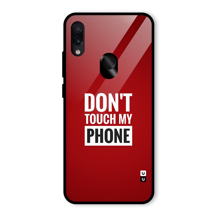 Dare To Touch Glass Back Case for Redmi Note 7 Pro