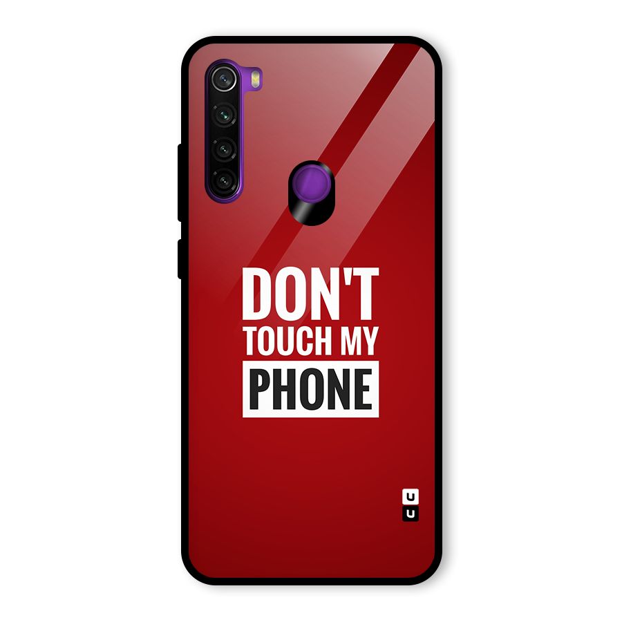 Dare To Touch Glass Back Case for Redmi Note 8