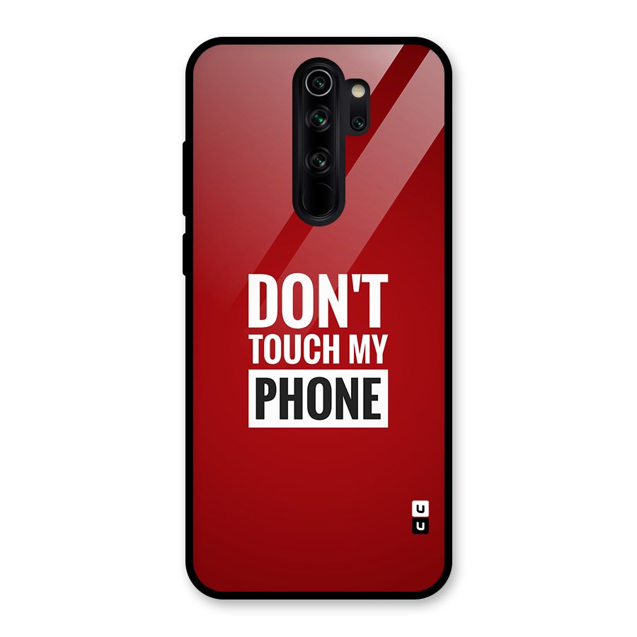 Dare To Touch Glass Back Case for Redmi Note 8 Pro
