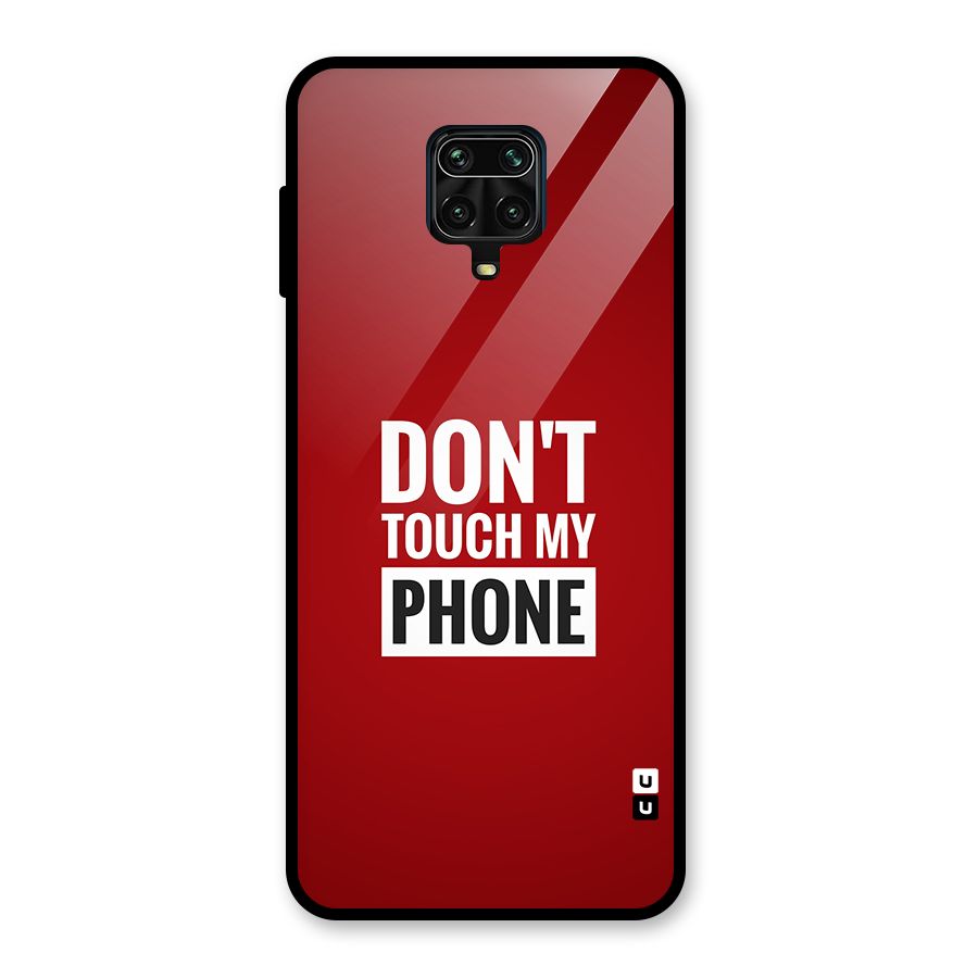 Dare To Touch Glass Back Case for Redmi Note 9 Pro