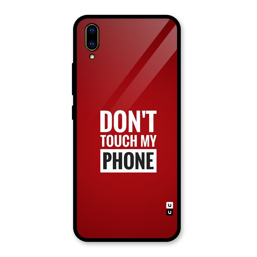Dare To Touch Glass Back Case for Vivo V11 Pro