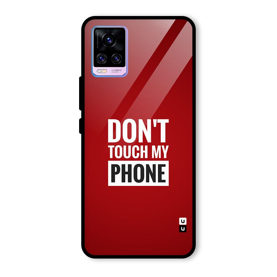 Dare To Touch Glass Back Case for Vivo V20 Pro