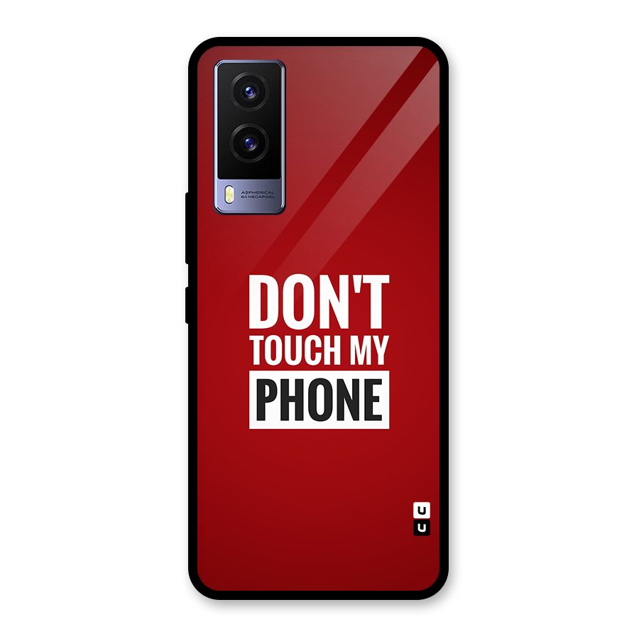 Dare To Touch Glass Back Case for Vivo V21e 5G