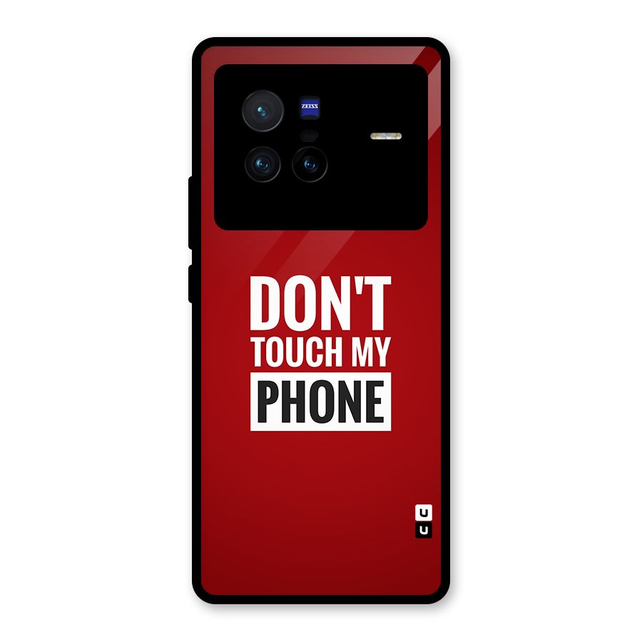 Dare To Touch Glass Back Case for Vivo X80