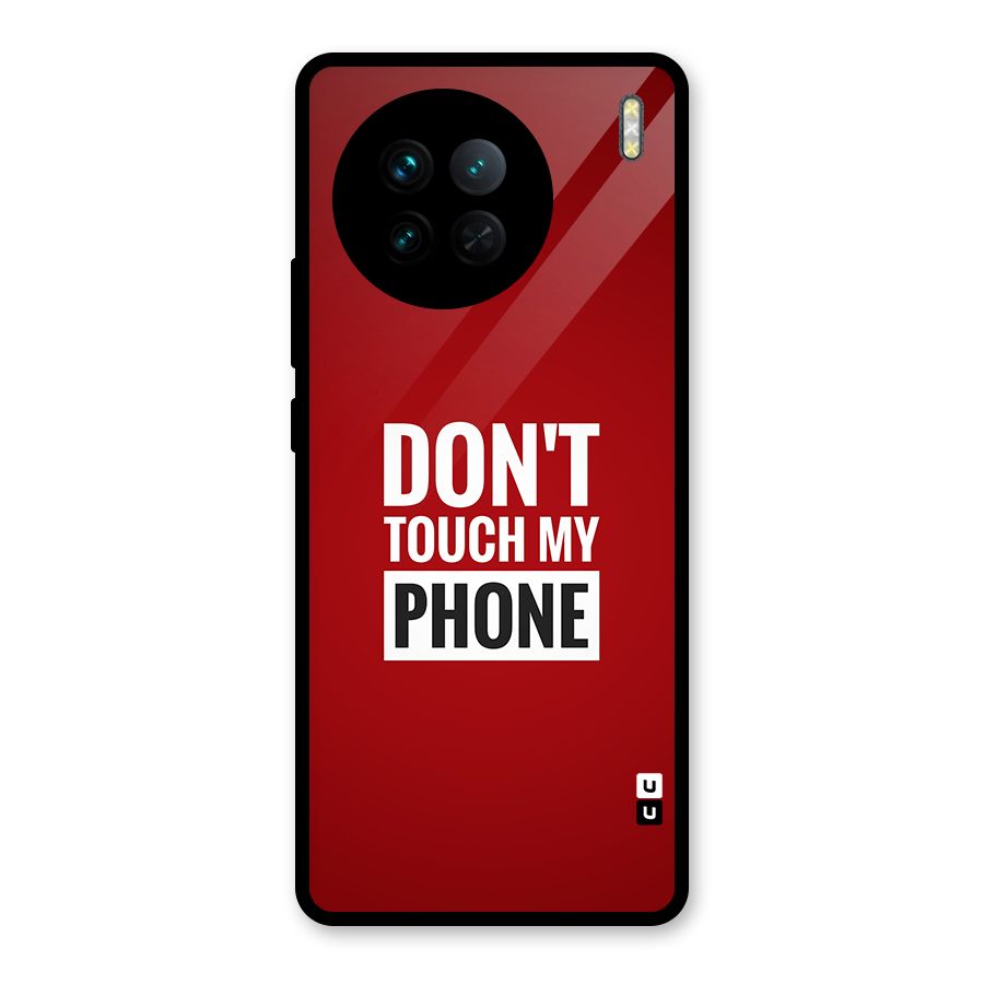Dare To Touch Glass Back Case for Vivo X90