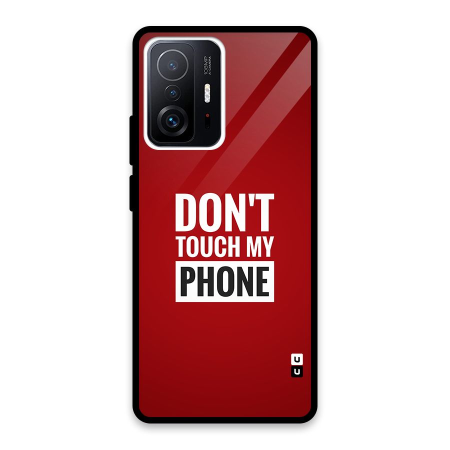 Dare To Touch Glass Back Case for Xiaomi 11T Pro