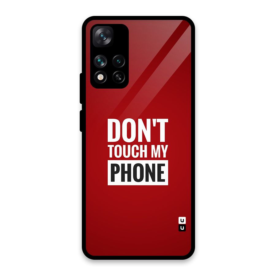 Dare To Touch Glass Back Case for Xiaomi 11i HyperCharge 5G