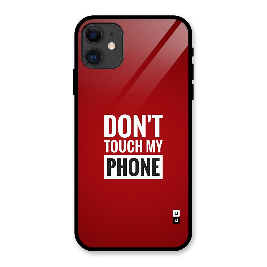 Dare To Touch Glass Back Case for iPhone 11