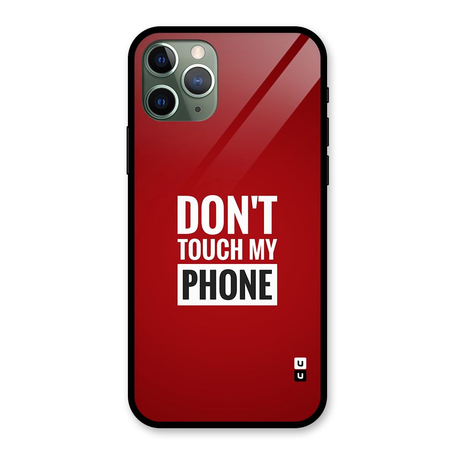 Dare To Touch Glass Back Case for iPhone 11 Pro