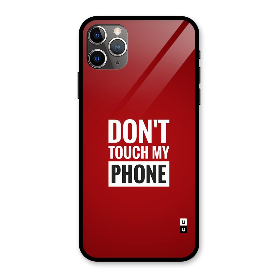 Dare To Touch Glass Back Case for iPhone 11 Pro Max