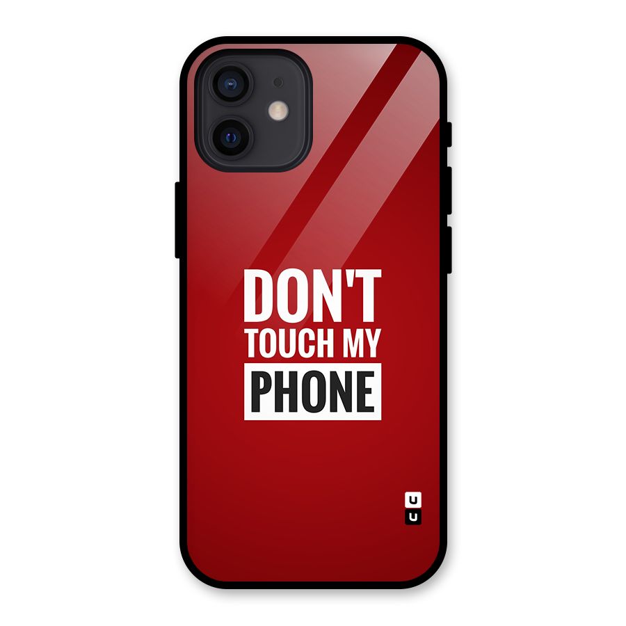 Dare To Touch Glass Back Case for iPhone 12