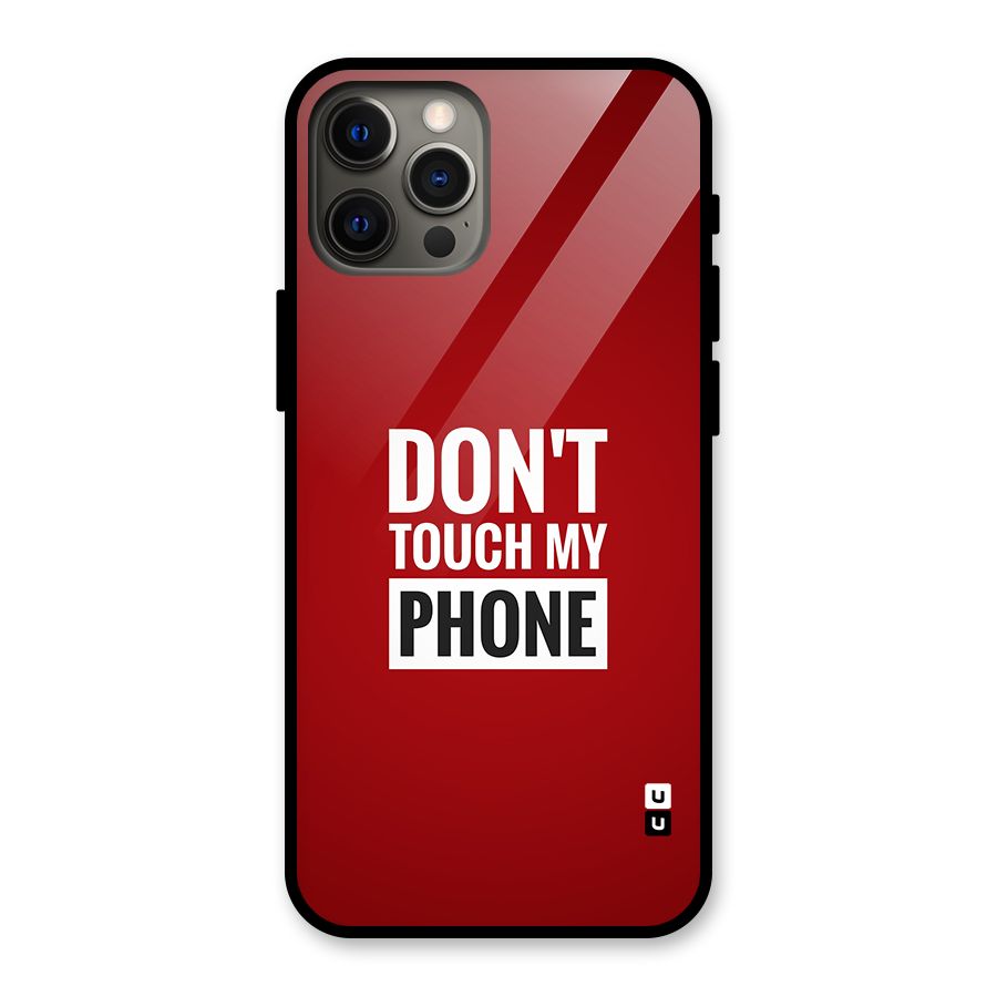 Dare To Touch Glass Back Case for iPhone 12 Pro Max