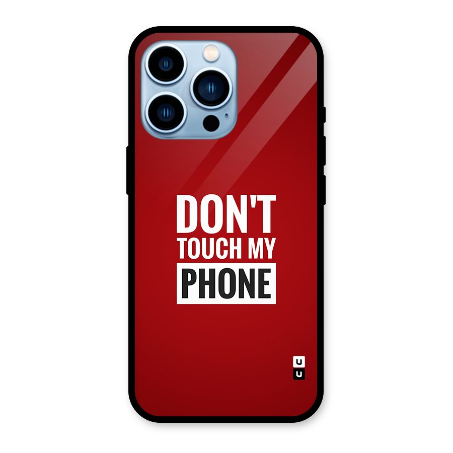 Dare To Touch Glass Back Case for iPhone 13 Pro
