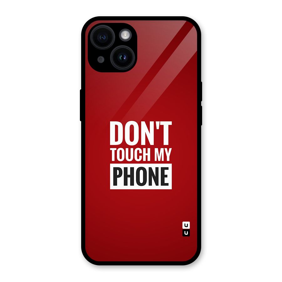 Dare To Touch Glass Back Case for iPhone 14
