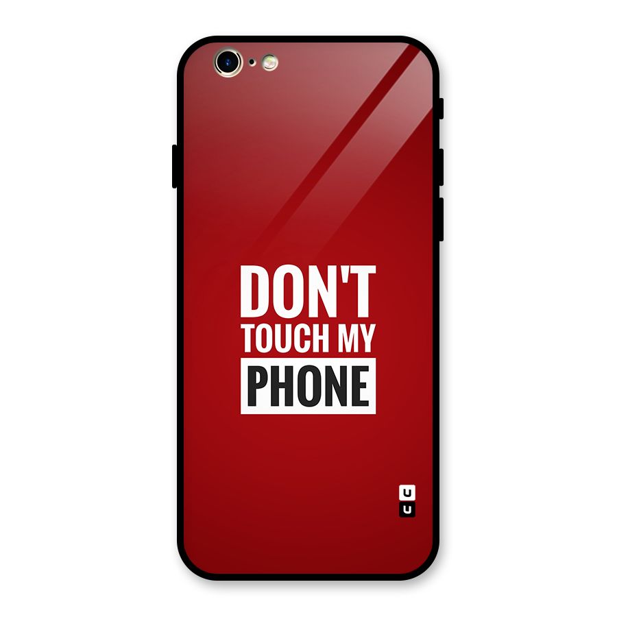 Dare To Touch Glass Back Case for iPhone 6 6S