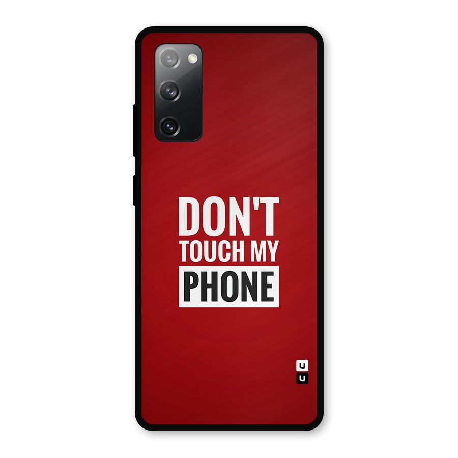 Dare To Touch Metal Back Case for Galaxy S20 FE 5G