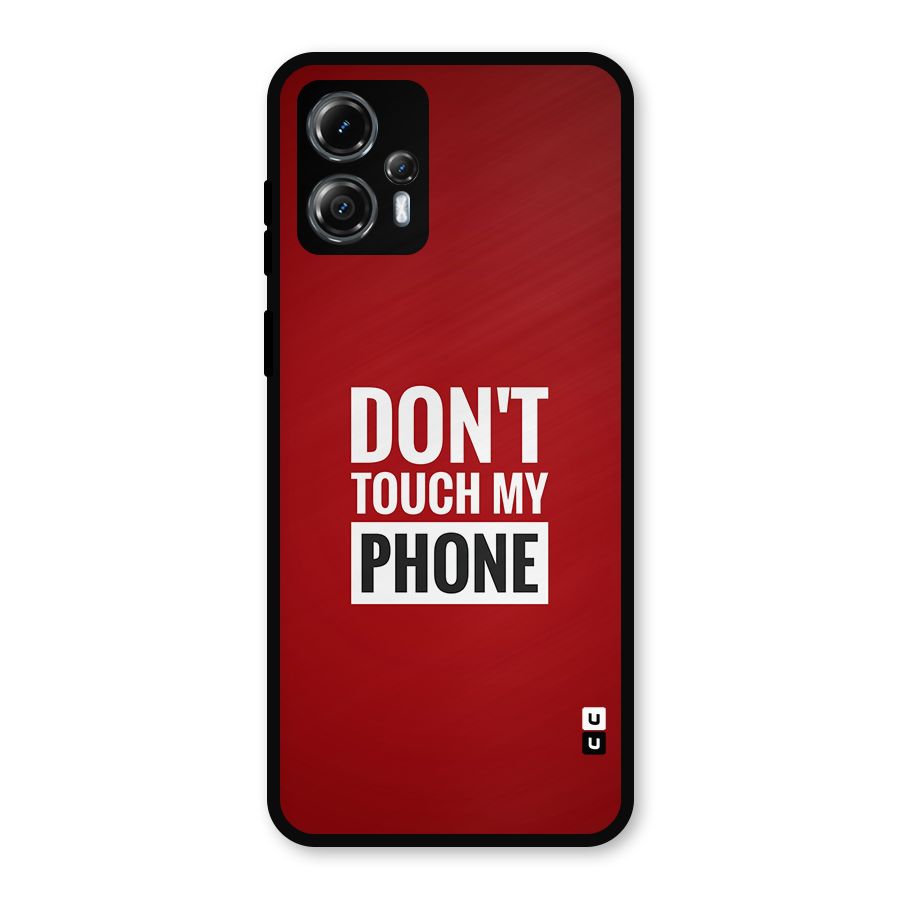 Dare To Touch Metal Back Case for Moto G13