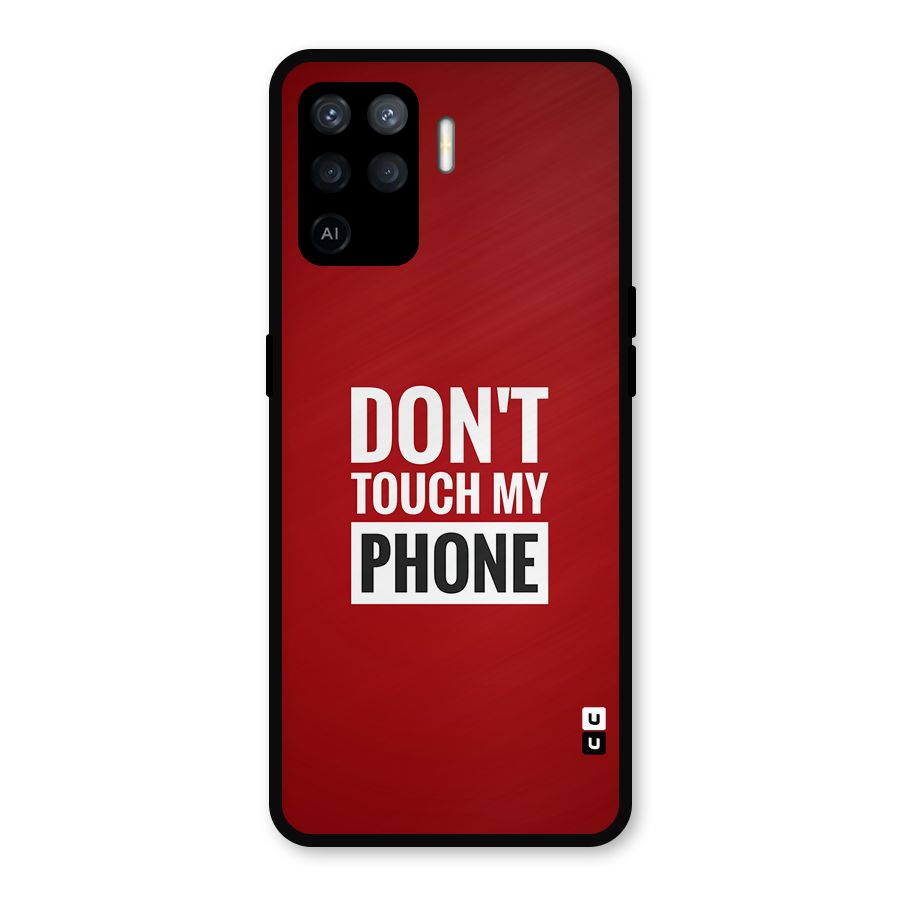 Dare To Touch Metal Back Case for Oppo F19 Pro