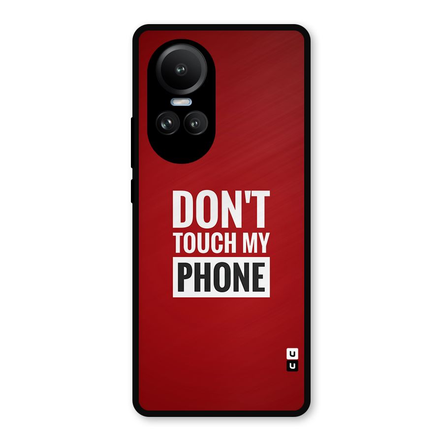Dare To Touch Metal Back Case for Oppo Reno10