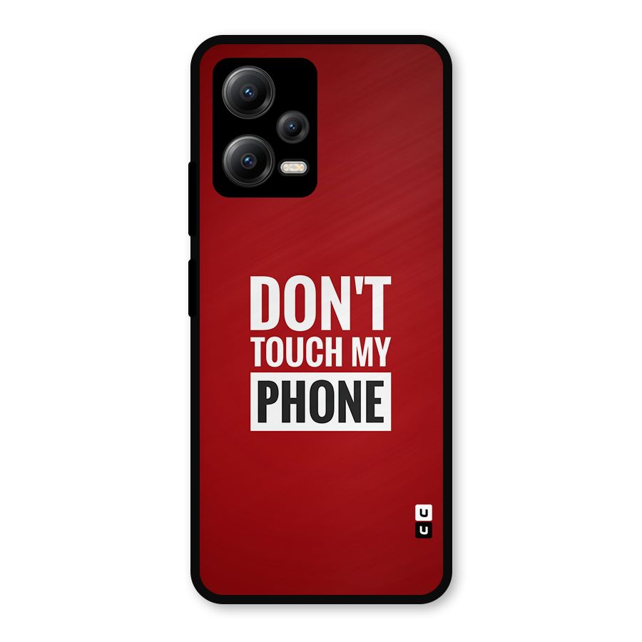 Dare To Touch Metal Back Case for Redmi Note 12 5G