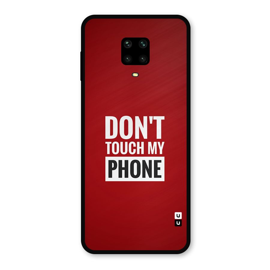 Dare To Touch Metal Back Case for Redmi Note 9 Pro