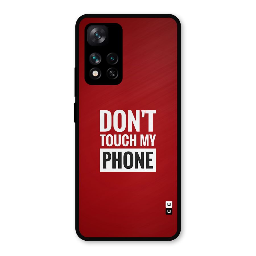 Dare To Touch Metal Back Case for Xiaomi 11i Hypercharge 5G