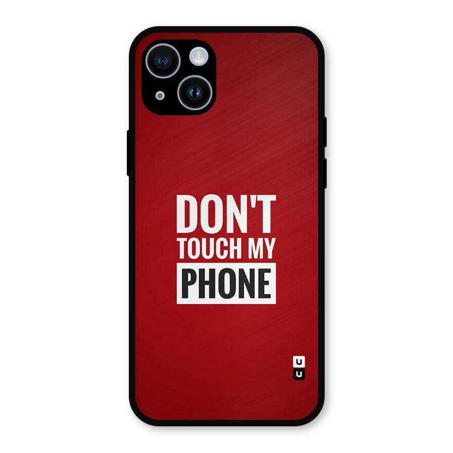 Dare To Touch Metal Back Case for iPhone 14